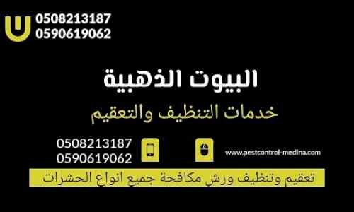 شركة مكافحة حشرات بالمدينة المنورة 0508213187