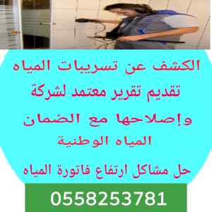 كشف تسربات بالمدينة المنورة 0558253781 