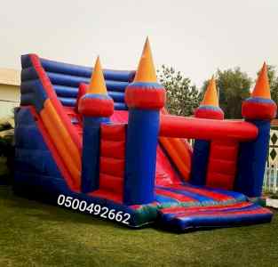 نطيطه زحليقه مائيه ملعب صابوني 