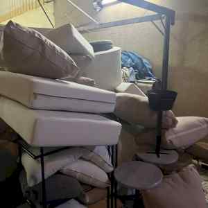 دينا بتشيل تاخذ اثاث قديم خربان رمي حي الروضة