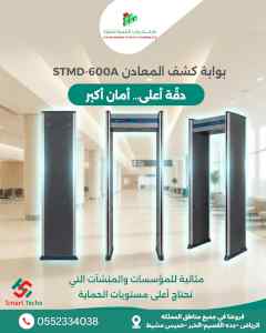  بوابة كشف معادن walk-through مع تركيب وضمان 