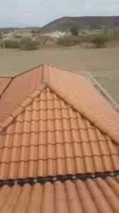 اسقف قرميد تركيب قرميد